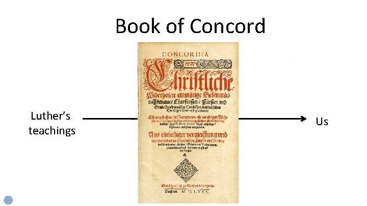  Book of Concord Luther’s teachings Us 