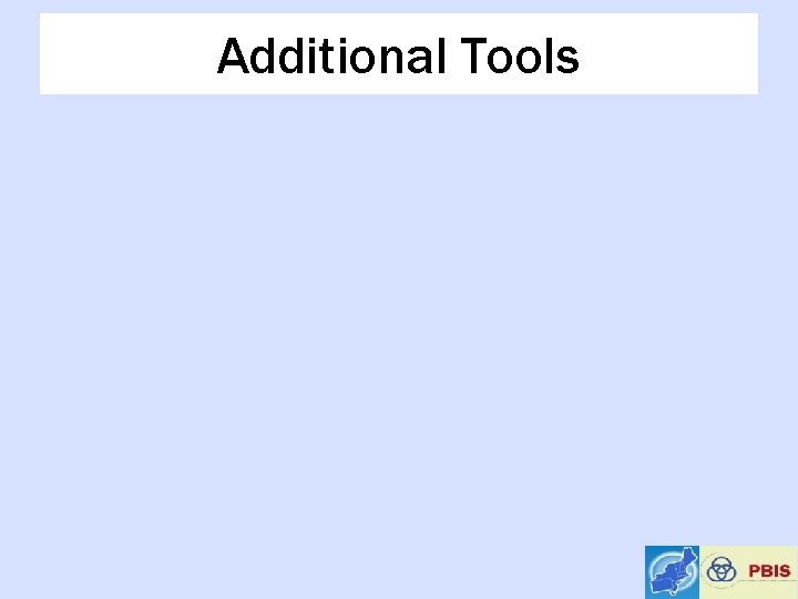 Additional Tools 