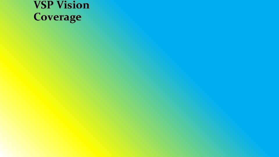 VSP Vision Coverage 