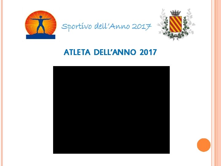 ATLETA DELL’ANNO 2017 