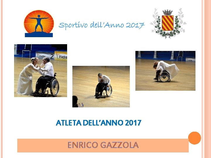 ATLETA DELL’ANNO 2017 ENRICO GAZZOLA 