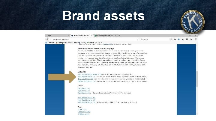 Brand assets 