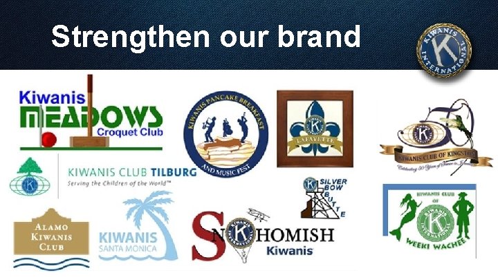 Strengthen our brand 