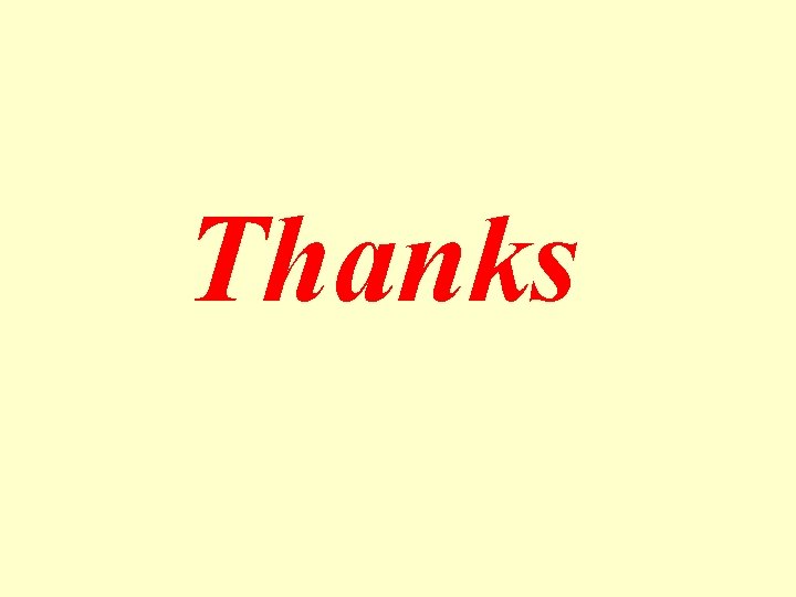 Thanks 
