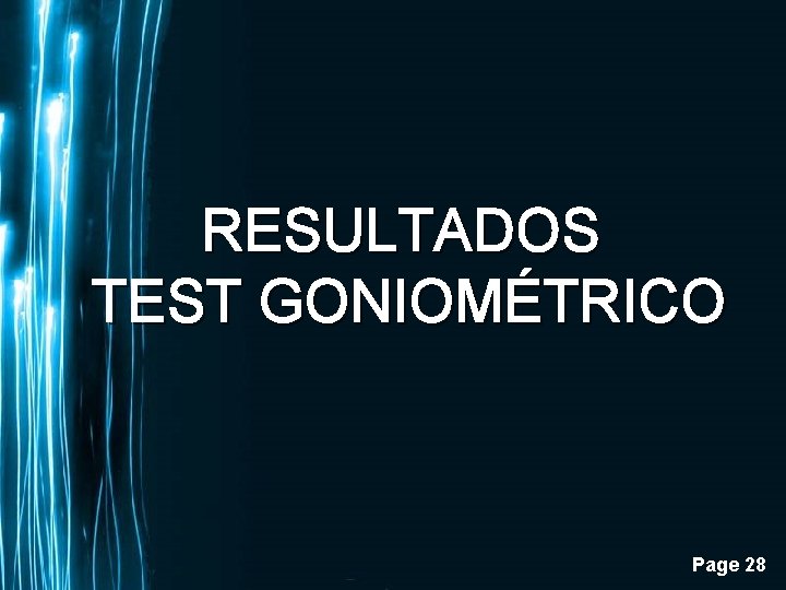 RESULTADOS TEST GONIOMÉTRICO Page 28 