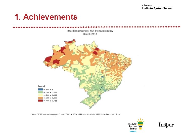 CÁTEDRA Instituto Ayrton Senna 1. Achievements 