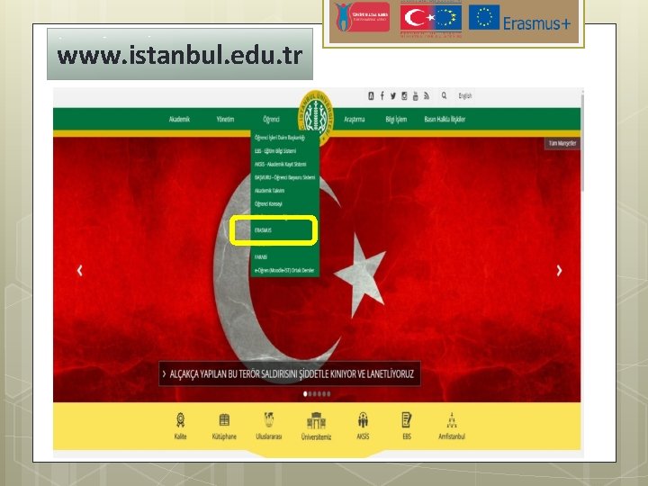www. istanbul. edu. tr 