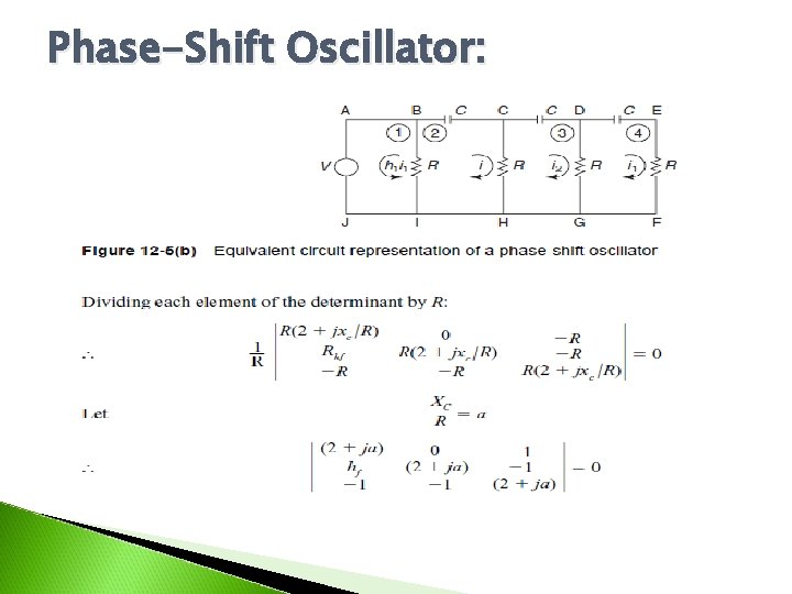 Phase-Shift Oscillator: 