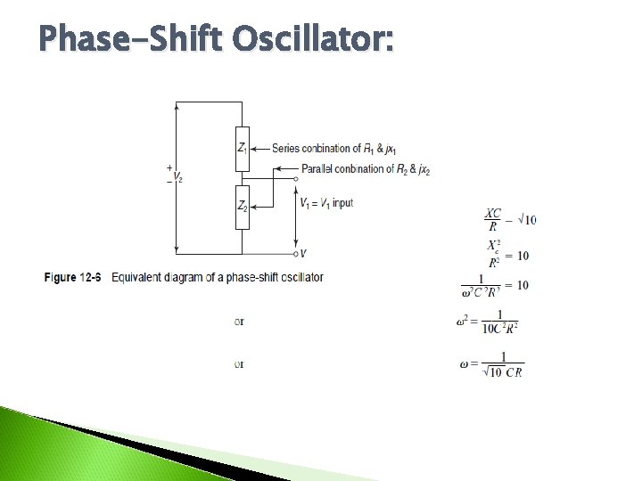 Phase-Shift Oscillator: 
