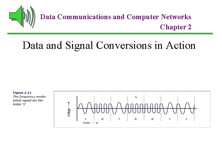 Data Communications and Computer Networks Chapter 2 Data and Signal Conversions in Action 