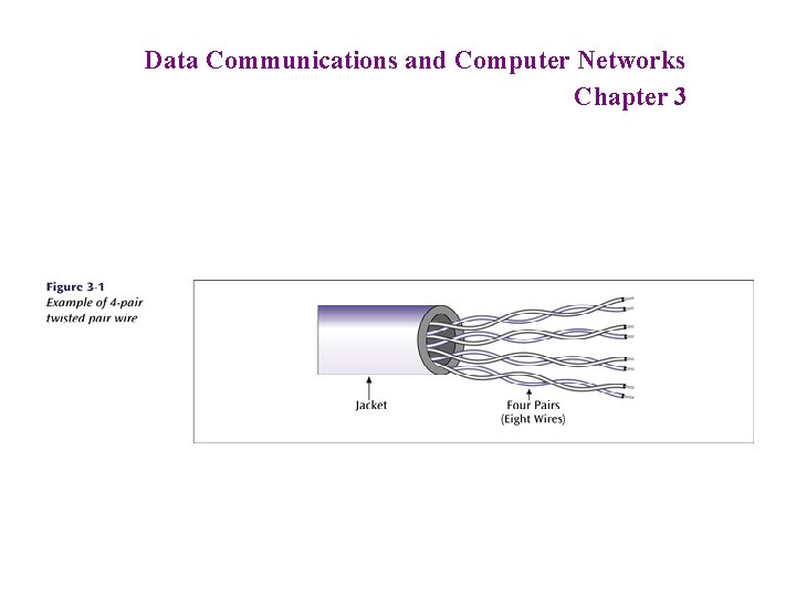 Data Communications and Computer Networks Chapter 3 