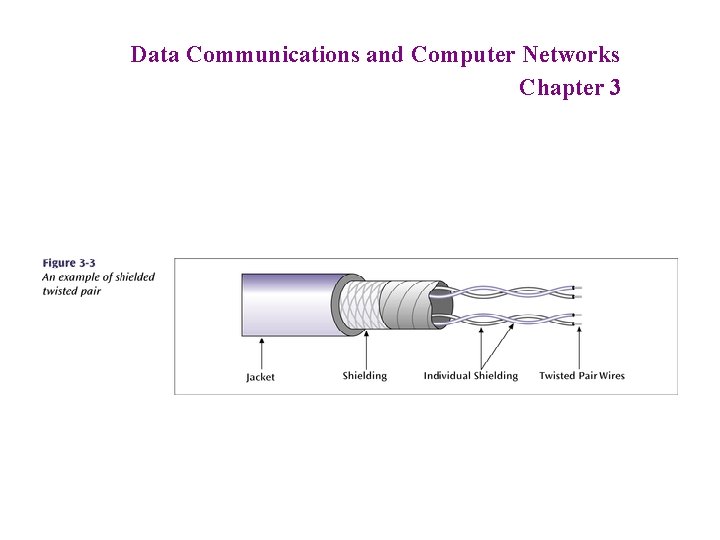 Data Communications and Computer Networks Chapter 3 