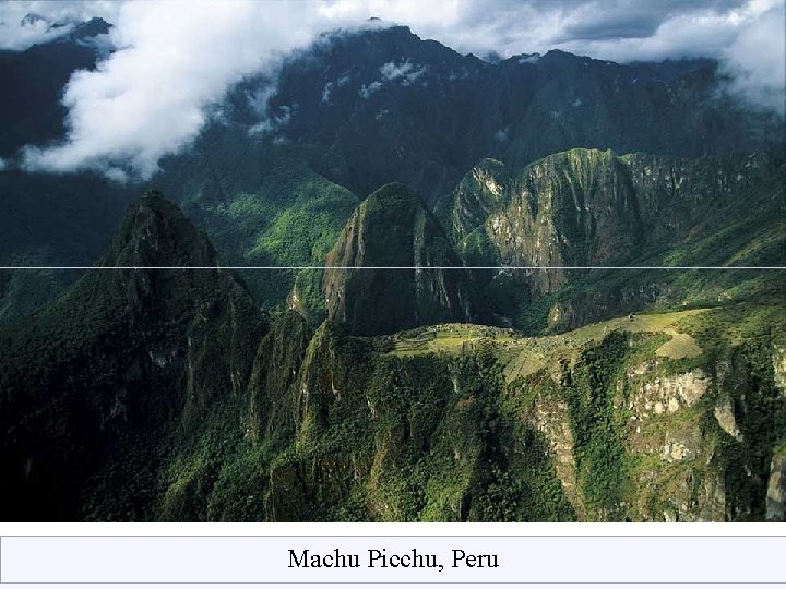 Machu Picchu, Peru 