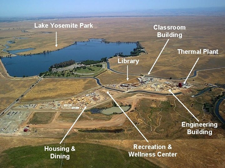 RFID Size/Scope Lake Yosemite Park Classroom Building Thermal Plant Library Engineering Building Housing &