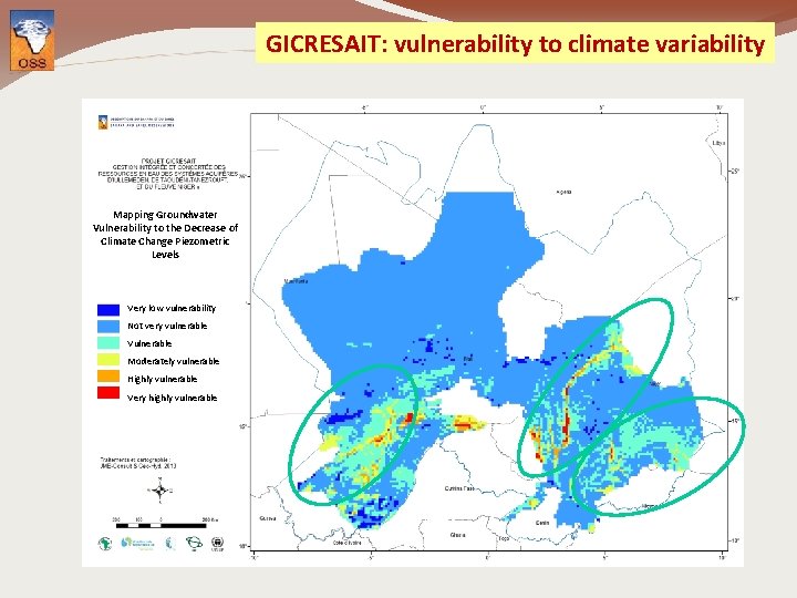 GICRESAIT: vulnerability to climate variability Mapping Groundwater Vulnerability to the Decrease of Climate Change