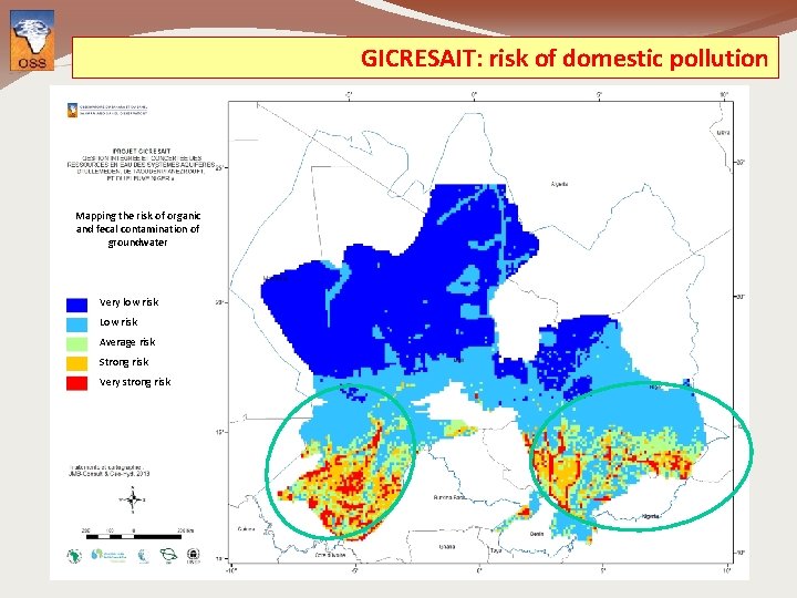 GICRESAIT: risk of domestic pollution Mapping the risk of organic and fecal contamination of