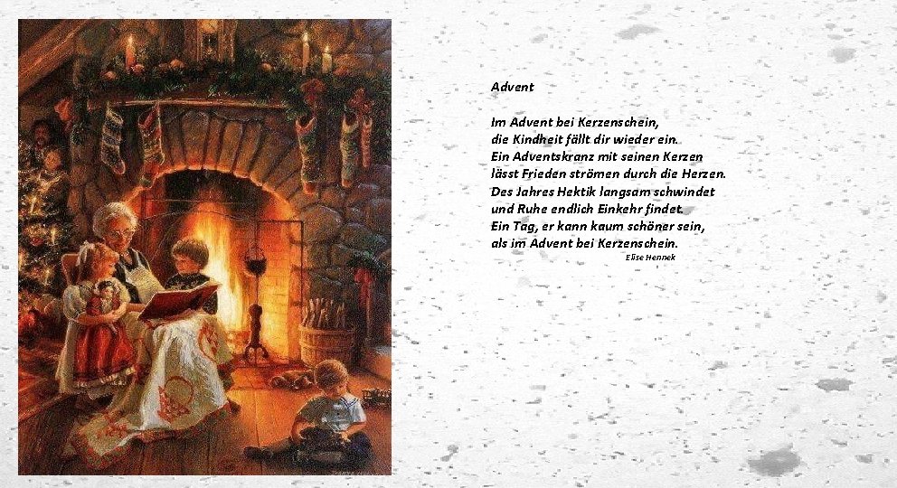 Advent Im Advent bei Kerzenschein, die Kindheit fällt dir wieder ein. Ein Adventskranz mit