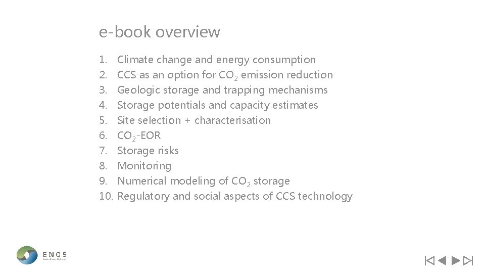 e-book overview 1. 2. 3. 4. 5. 6. 7. 8. 9. 10. Climate change