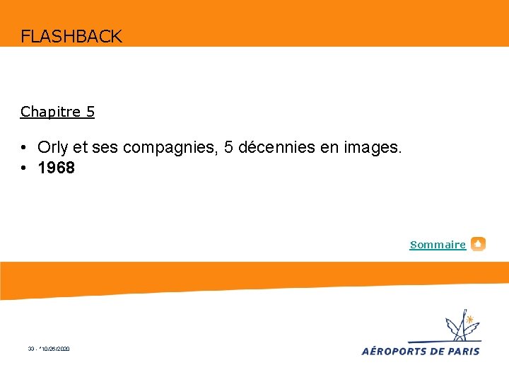 FLASHBACK Chapitre 5 • Orly et ses compagnies, 5 décennies en images. • 1968