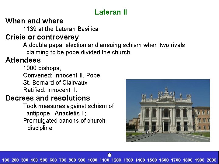 Lateran II When and where 1139 at the Lateran Basilica Crisis or controversy A