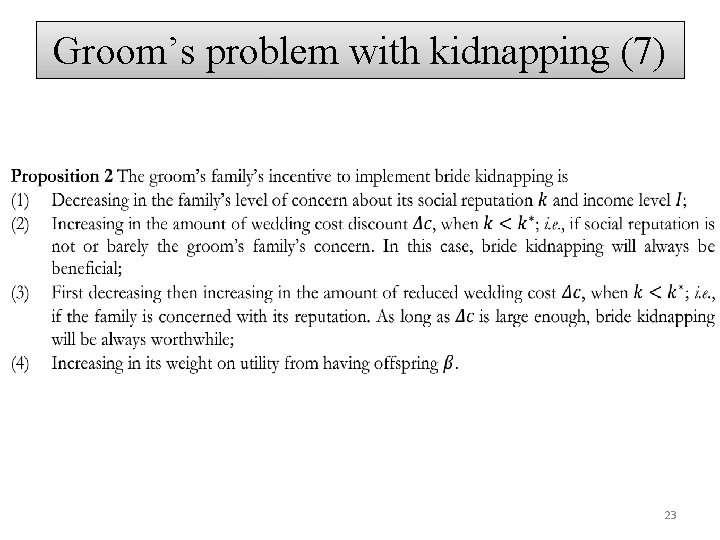 Groom’s problem with kidnapping (7) 23 