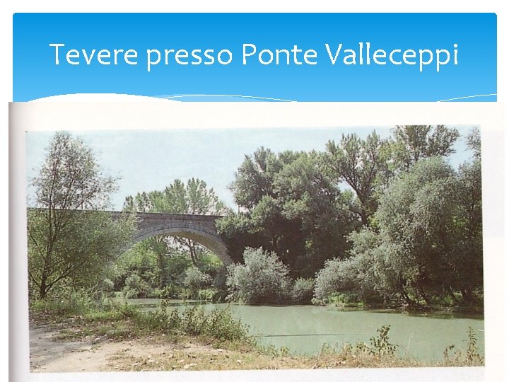 Tevere presso Ponte Valleceppi 