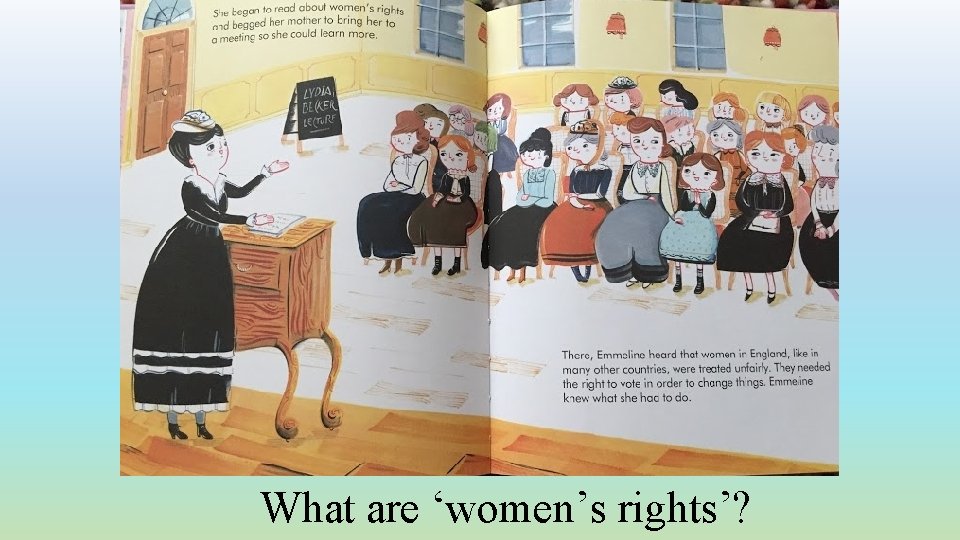 What are ‘women’s rights’? 