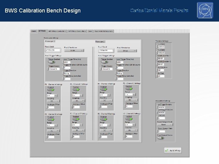 BWS Calibration Bench Design Carlos Daniel Morais Pereira 