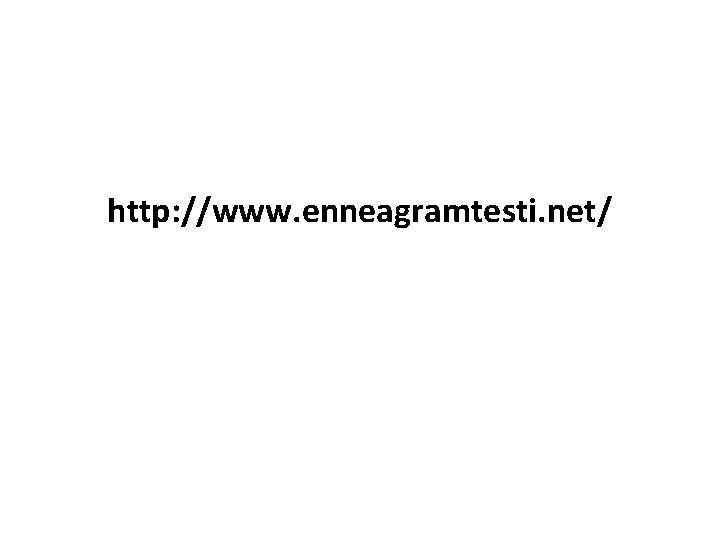 http: //www. enneagramtesti. net/ 