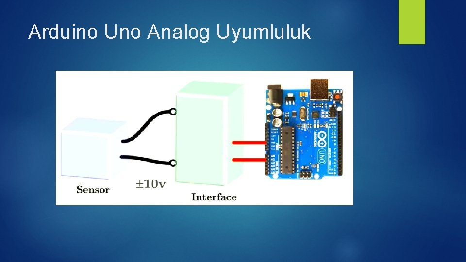 Arduino Uno Analog Uyumluluk 