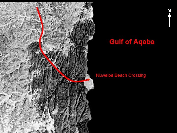 N Gulf of Aqaba Nuweiba Beach Crossing 