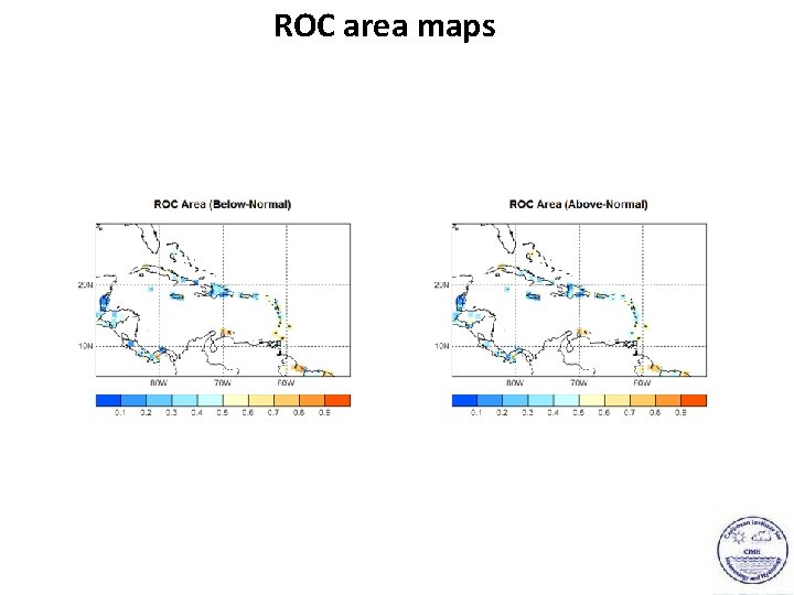 ROC area maps 