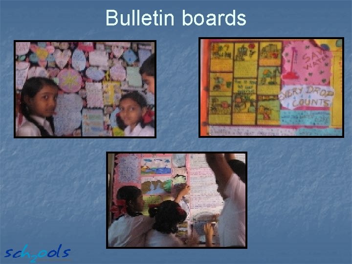 Bulletin boards 