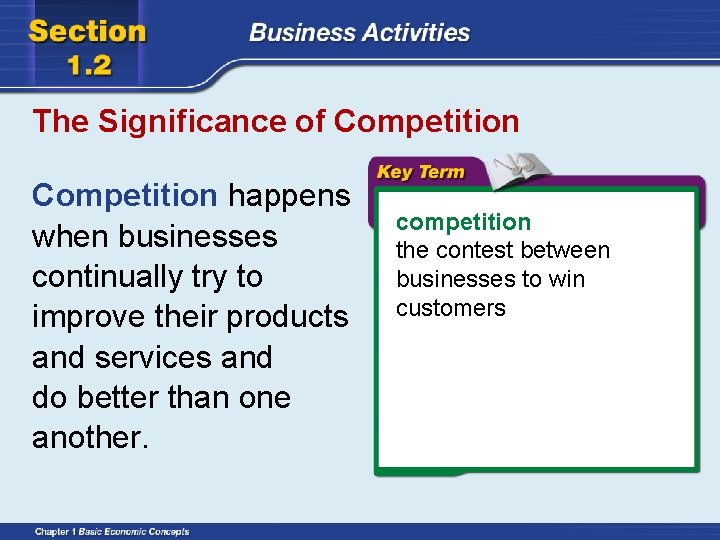 The Significance of Competition happens when businesses continually try to improve their products and