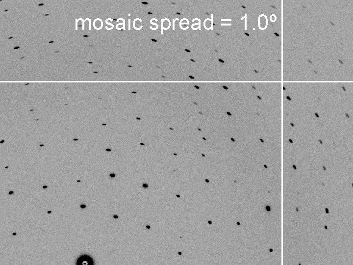 mosaic spread = 1. 0º 
