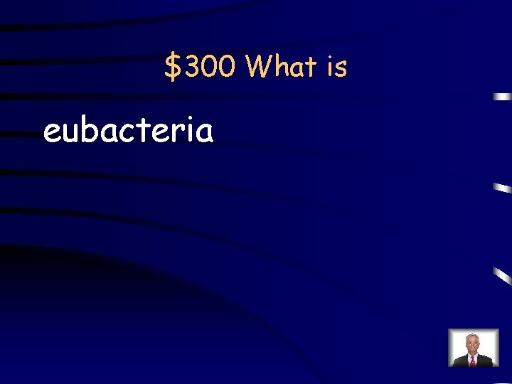 $300 What is eubacteria 