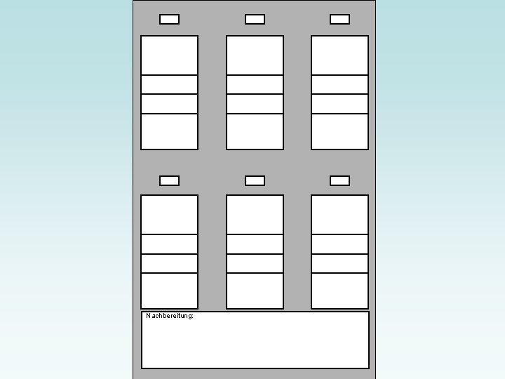 Nachbereitung: Steffen Böhm (ÜL Ausbildung 07) 