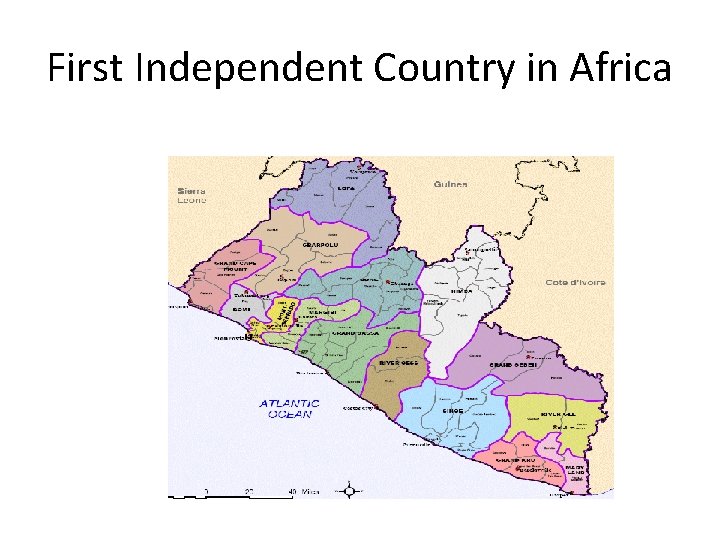 First Independent Country in Africa 