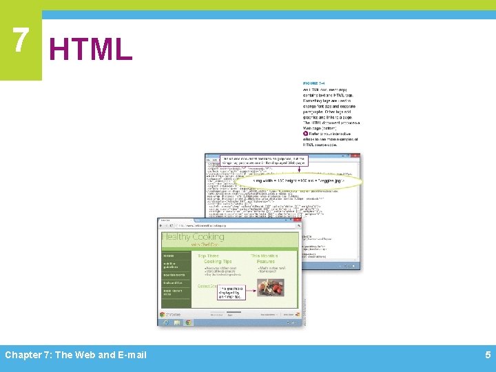 7 HTML Chapter 7: The Web and E-mail 5 
