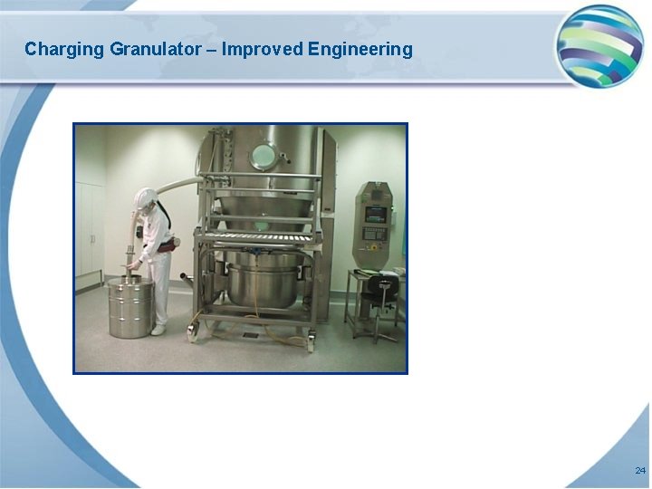 Charging Granulator – Improved Engineering 24 