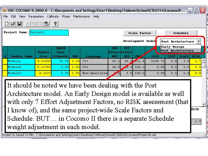 It should be noted we have been dealing with the Post Architecture model. An