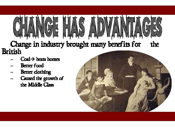 Change in industry brought many benefits for British – – Coal heats homes Better