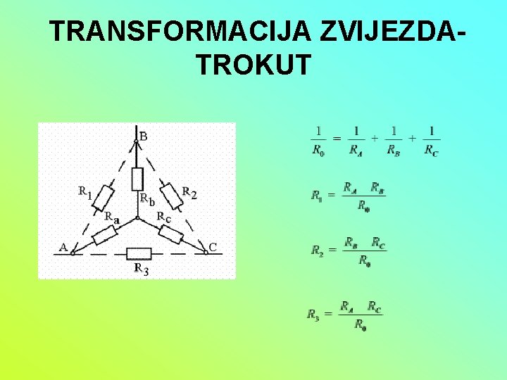 TRANSFORMACIJA ZVIJEZDATROKUT 