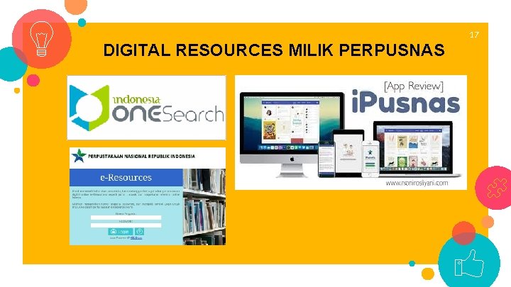 17 DIGITAL RESOURCES MILIK PERPUSNAS 