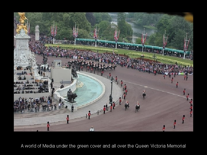 A world of Media under the green cover and all over the Queen Victoria