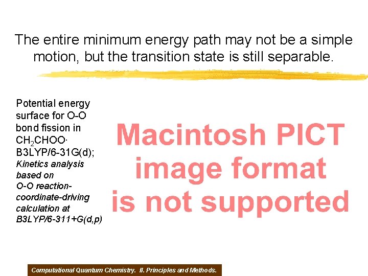 The entire minimum energy path may not be a simple motion, but the transition