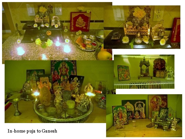 In-home puja to Ganesh 