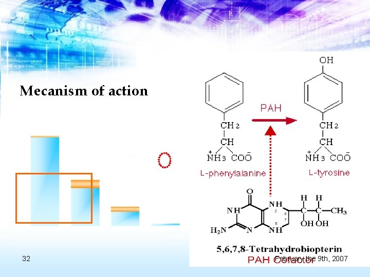 Mecanism of action 32 February the 9 th, 2007 