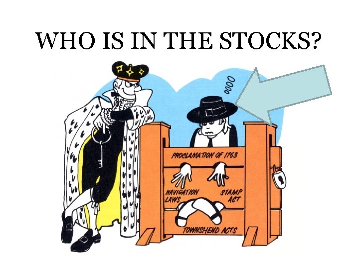 WHO IS IN THE STOCKS? 