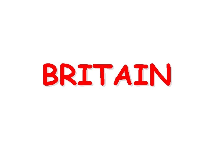 BRITAIN 